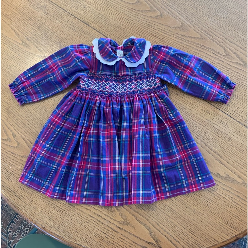 Vintage Lord and Taylor Girls Holiday Dress 2T